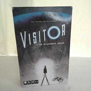 VISITOR IN BLACKWOOD GROVE BOARD GAME ALIEN UFO ADVENTURE